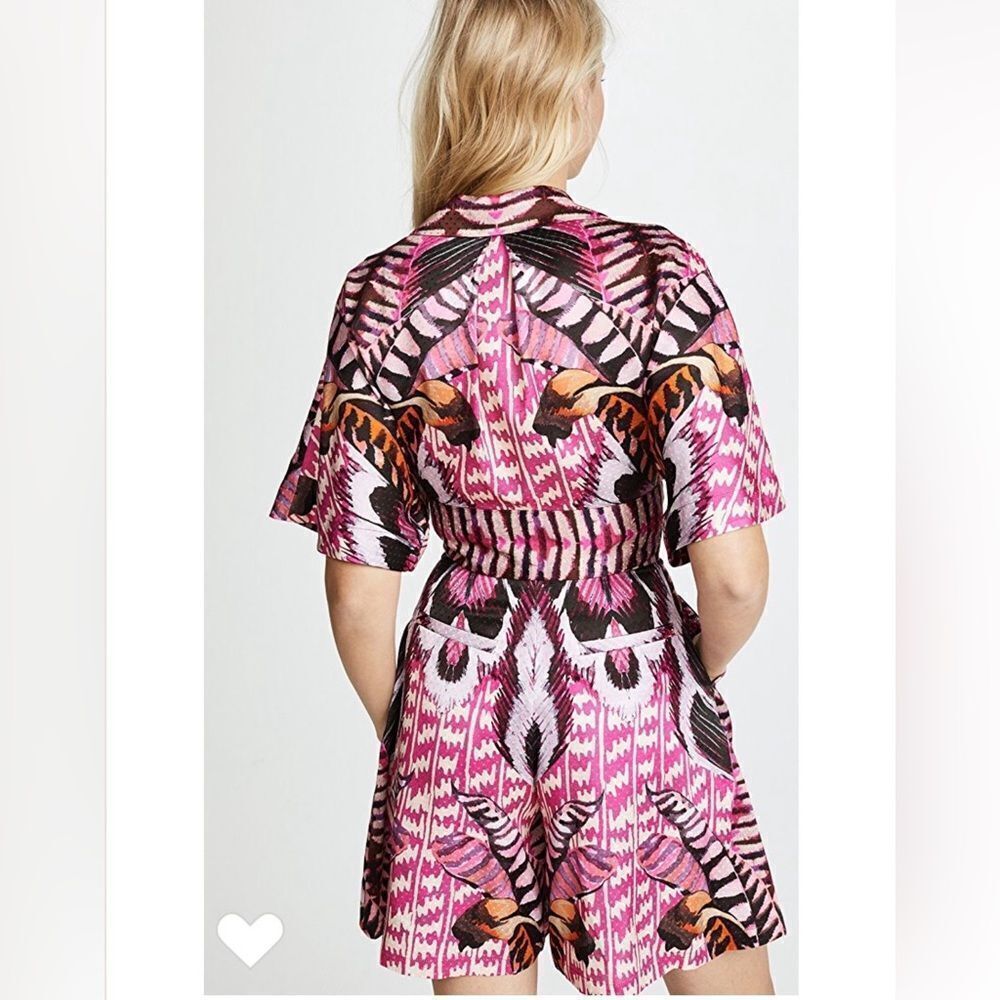 Temperley London Spring/Summer 2018 Collection Amaryllis Garden Leaf Blouse - Picture 4 of 16